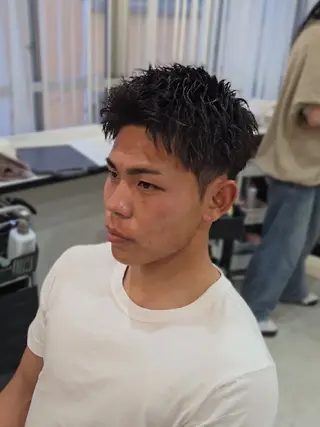 メンズ ショート LEN名古屋/パーマ 海外ヘア/メンズ特化のヘアスタイル