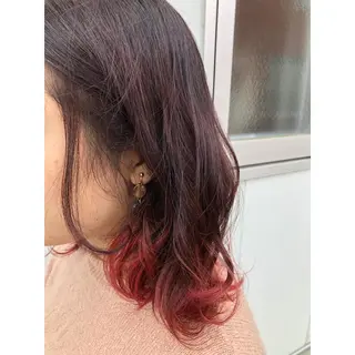 カラー パーソナルカラー診断 できます　木曽　主博のヘアスタイル