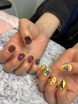 ネイル Pretzels🥨 【プレッツェル】ミウのネイルデザイン