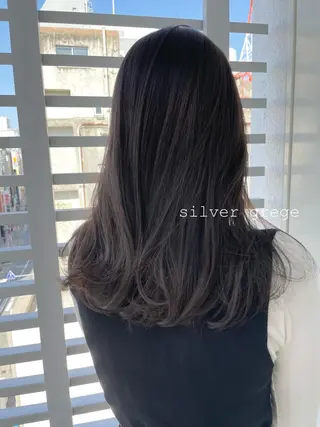 セミロング カラー パーマ ヘアアレンジ 女性スタイリスト専門サロン Zina 天神所属・NANA／trend style🕊🍑のヘアスタイル