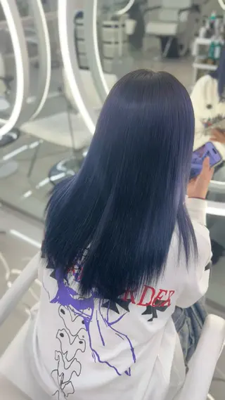 カラー ANN GAGAのヘアスタイル