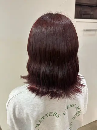 ミディアム カラー hairsalon de Forever vida所属・お洒落ショート/ボブ シャギーレイヤーのヘアスタイル