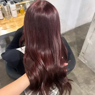 セミロング カラー IS所属・横浜美容室/透明感 カラー/レイヤーのヘアスタイル