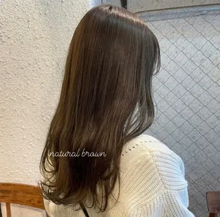 ロング カラー ヘアアレンジ 押切 響　のヘアスタイル