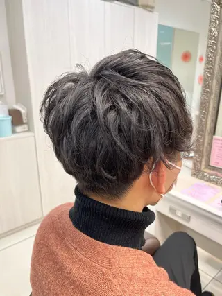 パーマ メンズ PLUSONE美容室所属・藤本 悠雅のヘアスタイル
