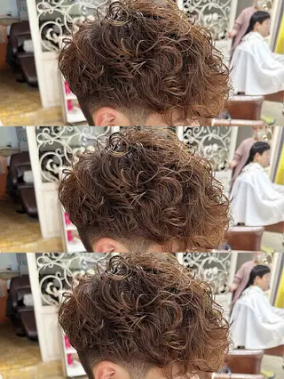 パーマ メンズ メンズパーマ特化🔥 ツイスパ/シャドウのヘアスタイル