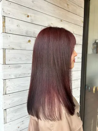 ロング カラー STORY所属・story 増田 わかなのヘアスタイル