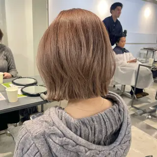ショート カラー ヘアアレンジ 🎀ダブルカラーレイ ヤーyuuri🎀のヘアスタイル