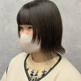 ショート カラー NUMBER_ ユイナのヘアスタイル