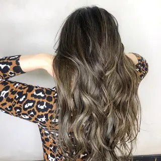 ロング カラー ヘアアレンジ AUBE HAIRazul吉祥寺所属・綺麗な髪質にしたい方 限定🌈清水　祥のヘアスタイル