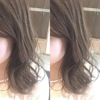 ミディアム カラー hair salon Ranun髪質改善のヘアスタイル