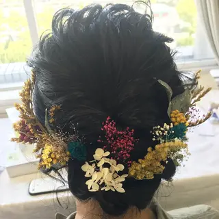 ヘアアレンジ La Sente東 寿恵のヘアスタイル