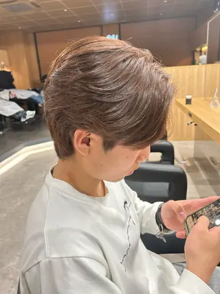 メンズ 🔥パーマ特化🔥 優馬のヘアスタイル