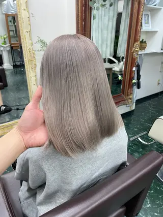 ミディアム カラー verde所属・ノザキ　カイシ /武蔵小山のヘアスタイル