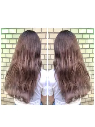 ロング カラー ブリーチ/髪質改善 🍊店長MASAKiのヘアスタイル