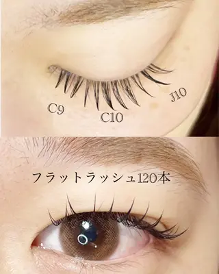 マツエク・マツパ Rimona tomomiのマツエク・マツパデザイン