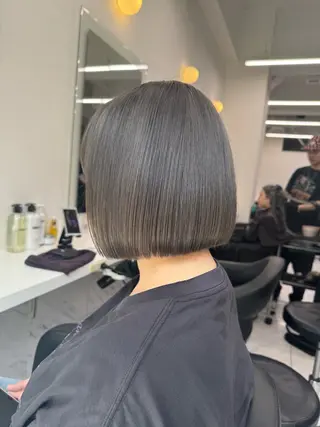 ショート カラー ヘアアレンジ Over hair_ misakiのヘアスタイル
