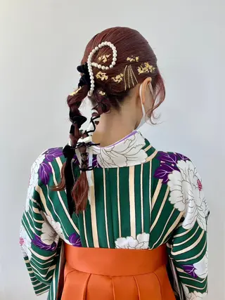 ヘアアレンジ kenje luscaのヘアスタイル