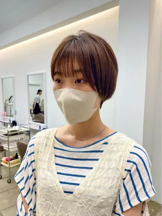 ショート サトウ リョウのヘアスタイル