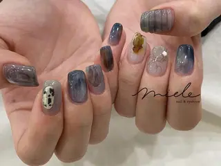 ネイル miele【ミエレ】 シンプル一癖のネイルデザイン