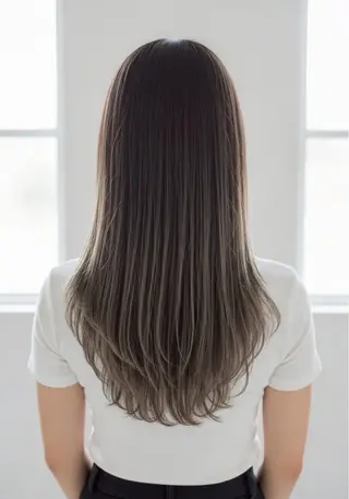 ロング 🫧下石 にな🫧のヘアスタイル