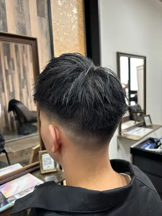 ショート メンズ EDEN店長／ 短髪／パーマ職人🔥のヘアスタイル