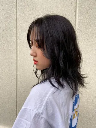 カラー 矢野 佑那のヘアスタイル