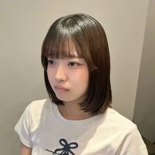 暖色/顔周り /ヘアメ/あつはのヘアスタイル