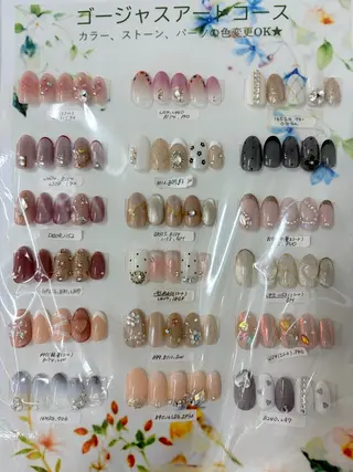 ネイル Alcea 倉橋のネイルデザイン