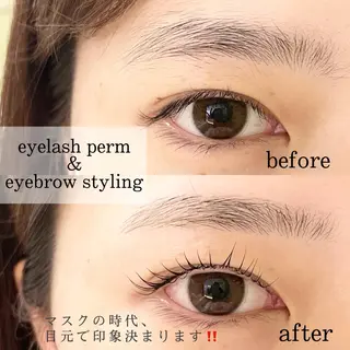 マツエク・マツパ アイブロウ パーソナルカラー/ 似合わせ/山村さらのヘアスタイル