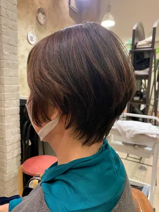 ショート granew*所属・sakamoto sayaのヘアスタイル
