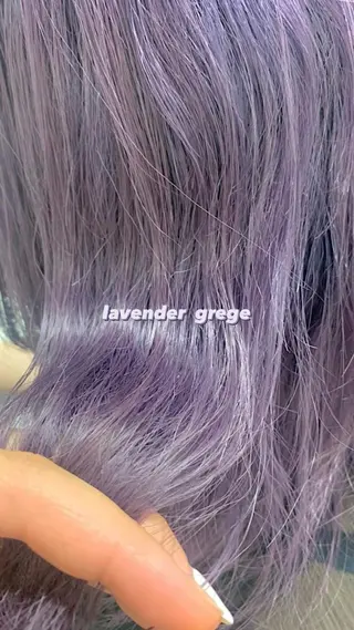 ミディアム カラー 小顔カット/艶 カラー特化♡MIHOのヘアスタイル