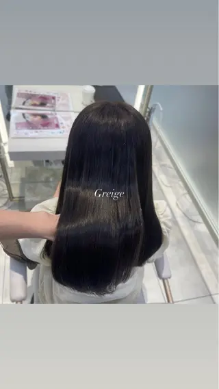 セミロング カラー Hina🫧透明感 カラー🫧のヘアスタイル