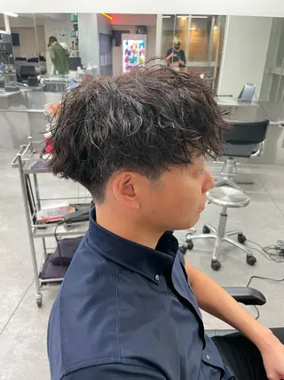 パーマ メンズ 町田エリアＮｏ．１/ パーマ特化/太田京希のヘアスタイル