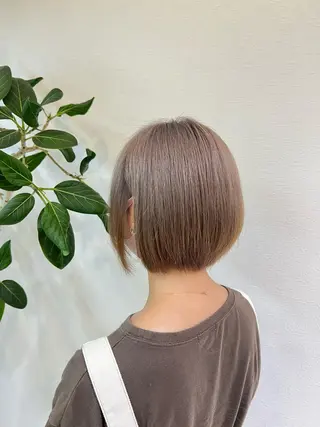 ショート カラー Stir Maison 大宮所属・ryuma/ボブ /透明感カラーのヘアスタイル