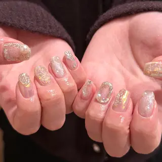 ネイル 🎀 Hiyubi._.nail 🫧所属・🎀フェイ フェイ🫧💗のネイルデザイン