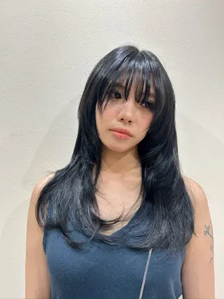 ロング hiyori🎀/艶 カラー/レイヤーのヘアスタイル