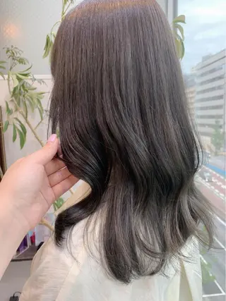 ミディアム SALOWIN 銀座一丁目店所属・髪質改善/縮毛矯正 🎀小林 唯 🎀のヘアスタイル