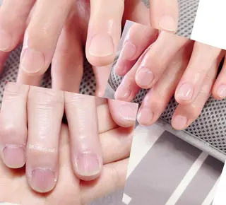 ネイル 北浦和 自爪育成ケアのネイルデザイン