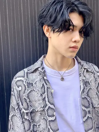 パーマ メンズ green登戸所属・𝘕𝘰𝘯 🦄メンズ美容師🦄のヘアスタイル