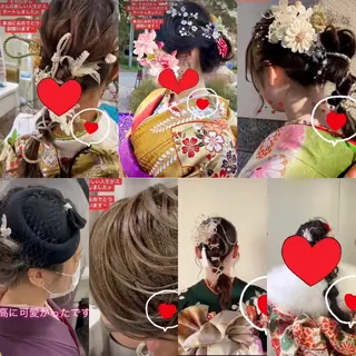 ロング ヘアアレンジ 山室 敬義のヘアスタイル