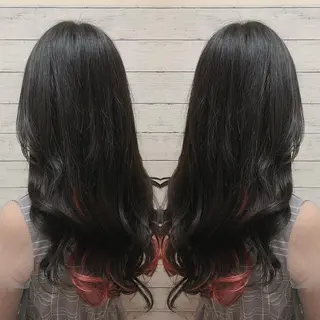 ミディアム 韓国ヘア🤍髪質改善 🇰🇷AKANEのヘアスタイル