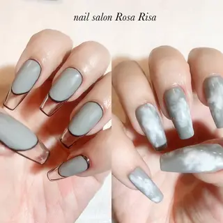 ロング ネイル ネイルスタジオ シェイクユアハンズのネイルデザイン