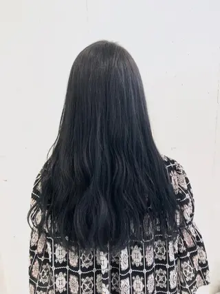 ロング カラー パーマ ヘアアレンジ 【ツヤ髪美容師】 ツダケイスケのヘアスタイル