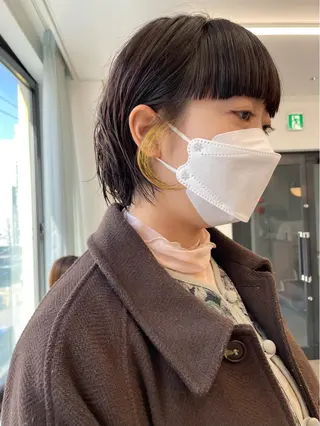 ショート カラー pole所属・【pole】 minaのヘアスタイル