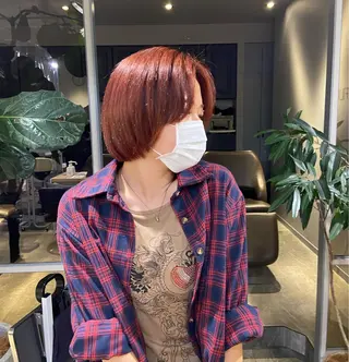 ショート 🌀渋谷ボブパーマ 🌀河野瑠太のヘアスタイル