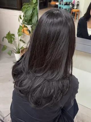 ミディアム カラー 大人っぽ透明感カラー 🥂/ mayuのヘアスタイル