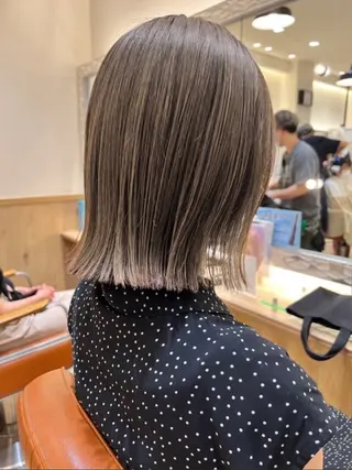 セミロング ヘアアレンジ カラーモデル募集中 🩵✨️愛理✨️🩵のヘアスタイル