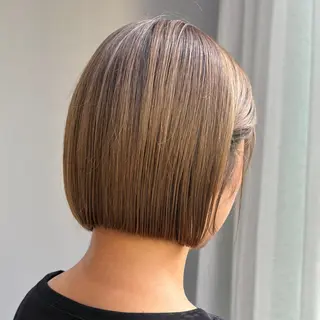 ショート 暖色/ボブ/吉岡美音 GIEN NU茶屋町のヘアスタイル