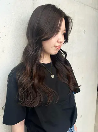 ロング カラー レイヤー/透明感 カラー🌿KANTAのヘアスタイル